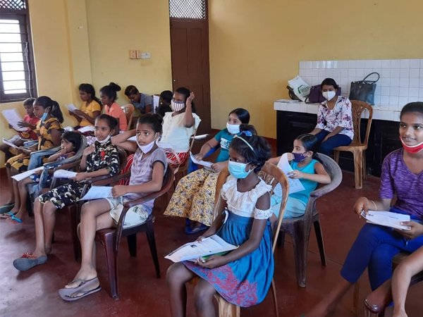දරුවන් සඳහා රසවින්දනාත්මක වැඩසටහනක්